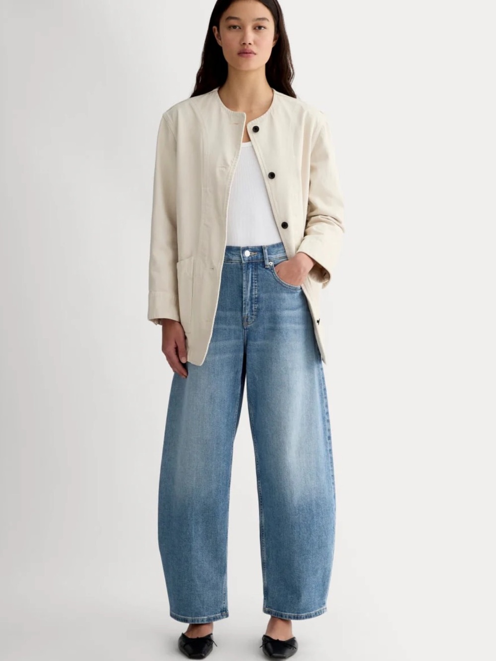 Everlane Barrel Jean Size 24